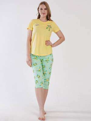 Хлопковый комплект с капри VIENETTA 3101217542