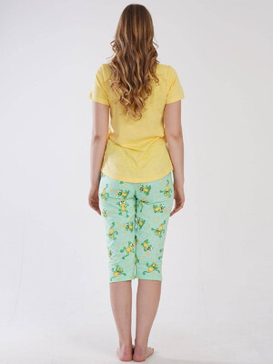 Купить Хлопковый комплект с капри VIENETTA 3101217542 в Украина в Lingerie.ua - Одяг для дому та відпочинку, Фото 3