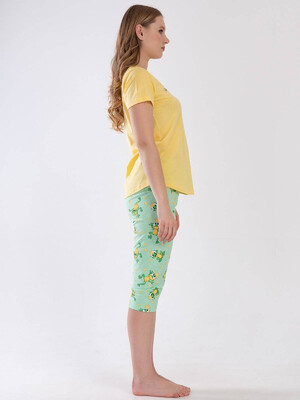 Купить Хлопковый комплект с капри VIENETTA 3101217542 в Украина в Lingerie.ua - Одяг для дому та відпочинку, Фото 5