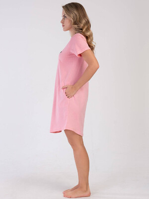 Купить Хлопковая туника с коротким рукавом VIENETTA 3100320000 в Украина в Lingerie.ua - Одяг для дому та відпочинку, Фото 3