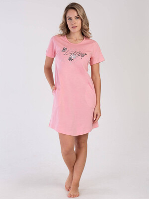 Купить Хлопковая туника с коротким рукавом VIENETTA 3100320000 в Украина в Lingerie.ua - Одяг для дому та відпочинку, Фото 8