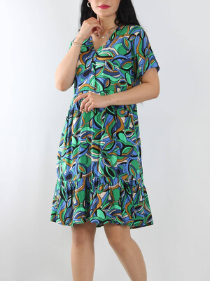 Купить Туника летняя с оборкой JEN 03116  в Украина в Lingerie.ua - Одяг для дому та відпочинку, Фото 3