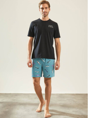 Купить Бавовняний комплект із футболки та шортів HAYS 36436 в Украина