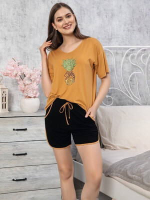 Комплект из вискозы с шортами MISSENDO 4451