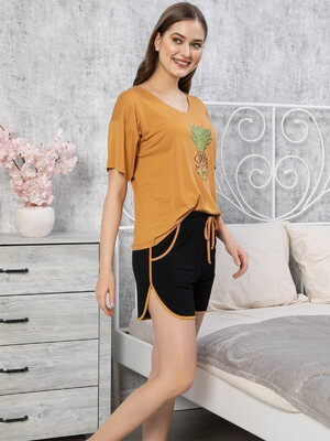 Купить Комплект из вискозы с шортами MISSENDO 4451 в Украина в Lingerie.ua - Одяг для дому та відпочинку, Фото 3