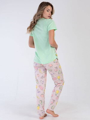 Купить Хлопковый комплект с брюками VIENETTA 3100648026 в Украина в Lingerie.ua - Одяг для дому та відпочинку, Фото 5