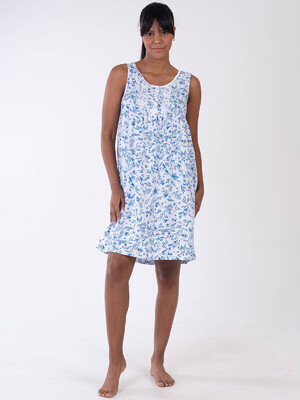 Купить Хлопковая ночная сорочка без рукавов VIENETTA 1613951001 в Украина в Lingerie.ua - Одяг для дому та відпочинку, Фото 2