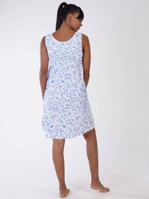 Купить Хлопковая ночная сорочка без рукавов VIENETTA 1613951001 в Украина в Lingerie.ua - Одяг для дому та відпочинку, Фото 4