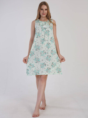 Купить Бавовняна нічна сорочка на широких бретельках VIENETTA 1613930905 в Украина в Lingerie.ua - Одяг для дому та відпочинку, Фото 3