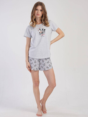 Купить Хлопковый комплект из футболки и шорт VIENETTA 3111810719 в Украина в Lingerie.ua - Одяг для дому та відпочинку, Фото 4