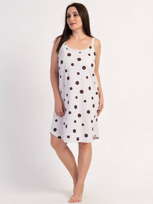 Купить Хлопковая туника на бретельках VIENETTA 3113280642 в Украина в Lingerie.ua - Одяг для дому та відпочинку, Фото 2