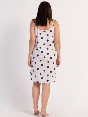 Купить Хлопковая туника на бретельках VIENETTA 3113280642 в Украина в Lingerie.ua - Одяг для дому та відпочинку, Фото 3