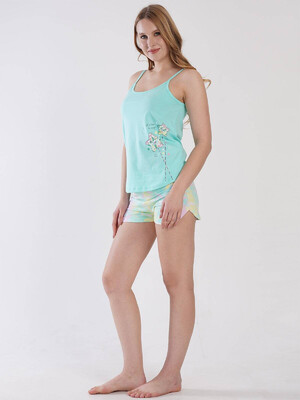 Купить Хлопковый комплект с шортами VIENETTA 3110710781 в Украина в Lingerie.ua - Одяг для дому та відпочинку, Фото 5