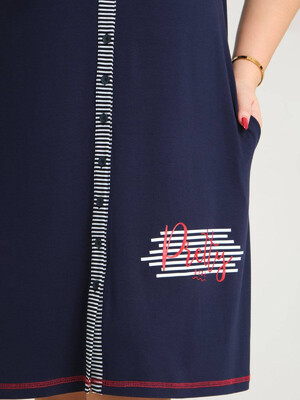 Купить Летнее платье большого размера на пуговицах JEN 04263 в Украина в Lingerie.ua - Одяг для дому та відпочинку, Фото 2