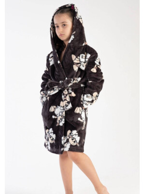 Купить Плюшевый детский халат из велсофта с капюшоном VIENETTA KIDS 3030820231 в Украина