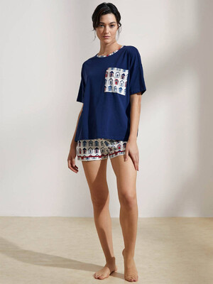 Хлопковый комплект с шортами HAYS 36208