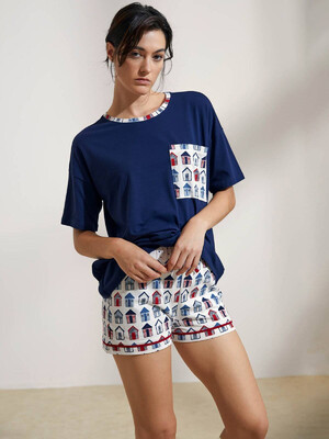 Купить Бавовняний комплект із шортами HAYS 36208 в Украина в Lingerie.ua - Одяг для дому та відпочинку, Фото 6