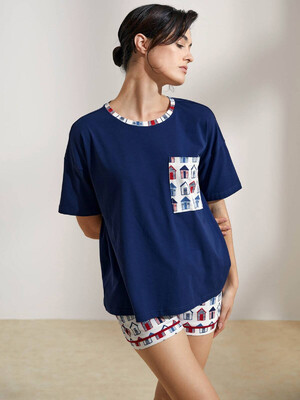 Купить Бавовняний комплект із шортами HAYS 36208 в Украина в Lingerie.ua - Одяг для дому та відпочинку, Фото 8