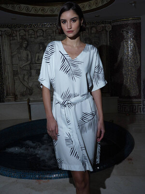 Купить Туника из штапеля с поясом VIENETTA 3114672375 в Украина в Lingerie.ua - Одяг для дому та відпочинку, Фото 5