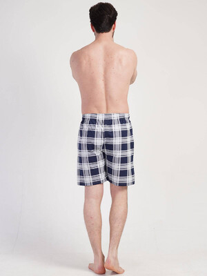 Купить Хлопковые шорты в клетку с карманами VIENETTA MAN 3111138407 в Украина в Lingerie.ua - Одяг для дому та відпочинку, Фото 3