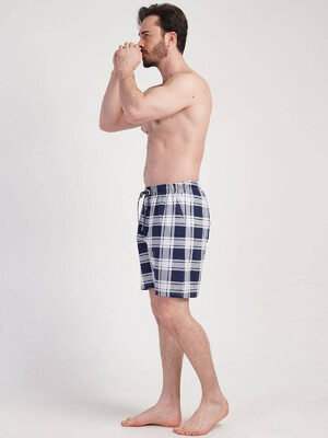 Купить Хлопковые шорты в клетку с карманами VIENETTA MAN 3111138407 в Украина в Lingerie.ua - Одяг для дому та відпочинку, Фото 5