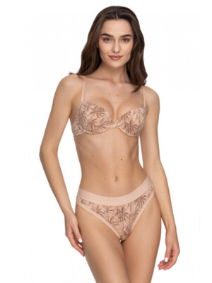 Купить Хлопковый бюстгальтер Push-up с формованной чашкой JASMINE BRIA 1802-56 в Украина в Lingerie.ua - Одяг для дому та відпочинку, Фото 1