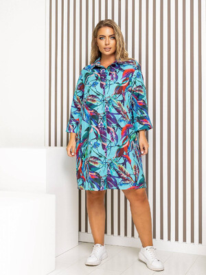 Купить Льняное платье на кнопках LINGERIE 170573  в Украина в Lingerie.ua - Одяг для дому та відпочинку, Фото 14