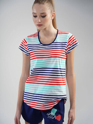 Купить Літній бавовняний комплект із шортами VIENETTA 1101040689 в Украина в Lingerie.ua - Одяг для дому та відпочинку, Фото 2