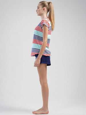 Купить Літній бавовняний комплект із шортами VIENETTA 1101040689 в Украина в Lingerie.ua - Одяг для дому та відпочинку, Фото 3