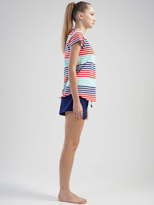 Купить Літній бавовняний комплект із шортами VIENETTA 1101040689 в Украина в Lingerie.ua - Одяг для дому та відпочинку, Фото 5