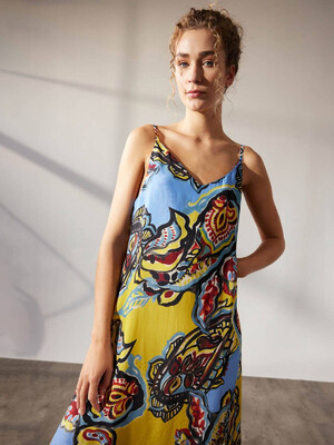 Купить Летняя туника из купро с открытой спиной HAYS 36299 в Украина в Lingerie.ua - Одяг для дому та відпочинку, Фото 2