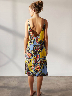 Купить Летняя туника из купро с открытой спиной HAYS 36299 в Украина в Lingerie.ua - Одяг для дому та відпочинку, Фото 3