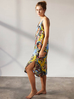 Купить Летняя туника из купро с открытой спиной HAYS 36299 в Украина в Lingerie.ua - Одяг для дому та відпочинку, Фото 5