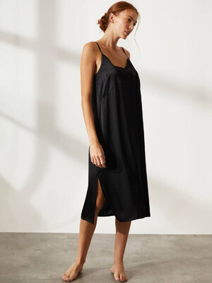 Купить Шелковая ночная сорочка на бретельках HAYS 36505 в Украина в Lingerie.ua - Одяг для дому та відпочинку, Фото 3