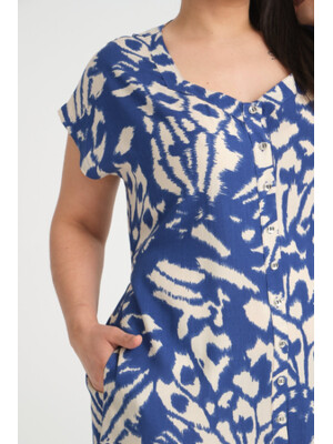 Купить Женский летний халат на пуговицах JEN 01344  в Украина в Lingerie.ua - Одяг для дому та відпочинку, Фото 2