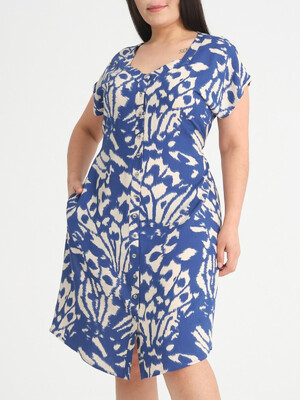 Купить Женский летний халат на пуговицах JEN 01344  в Украина в Lingerie.ua - Одяг для дому та відпочинку, Фото 4