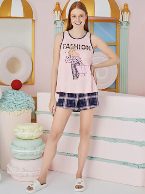 Купить Домашний комплект из майки и шорт SEVIM 15654 в Украина