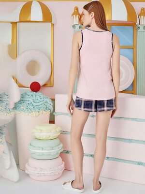 Купить Домашний комплект из майки и шорт SEVIM 15654 в Украина в Lingerie.ua - Одяг для дому та відпочинку, Фото 3