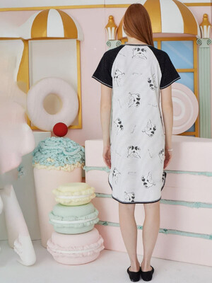 Купить Домашняя туника с коротким рукавом SEVIM 15468 в Украина в Lingerie.ua - Одяг для дому та відпочинку, Фото 4