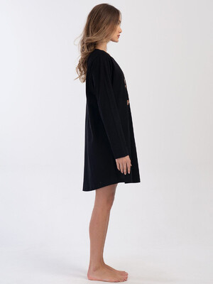 Купить Хлопковая домашняя туника с карманами VIENETTA 4033180000 в Украина в Lingerie.ua - Одяг для дому та відпочинку, Фото 4