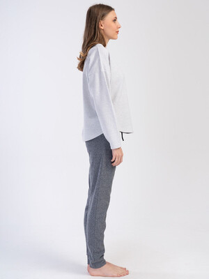 Купить Домашний женский костюм с длинным рукавом VIENETTA 4020270000 в Украина в Lingerie.ua - Одяг для дому та відпочинку, Фото 2