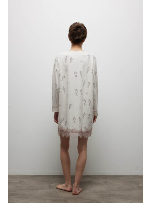 Купить Хлопковая туника свободного покроя HAYS 40254 в Украина в Lingerie.ua - Одяг для дому та відпочинку, Фото 2