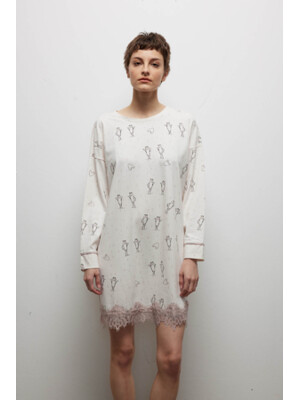 Купить Хлопковая туника свободного покроя HAYS 40254 в Украина в Lingerie.ua - Одяг для дому та відпочинку, Фото 4