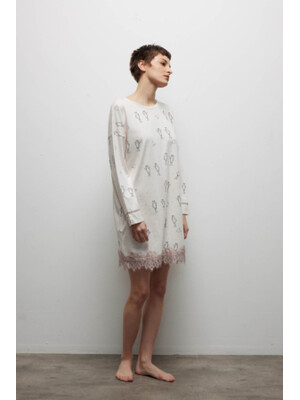 Купить Хлопковая туника свободного покроя HAYS 40254 в Украина в Lingerie.ua - Одяг для дому та відпочинку, Фото 7