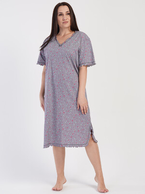 Купить Туника женская большого размера VIENETTA 3110960561 в Украина в Lingerie.ua - Одяг для дому та відпочинку, Видео