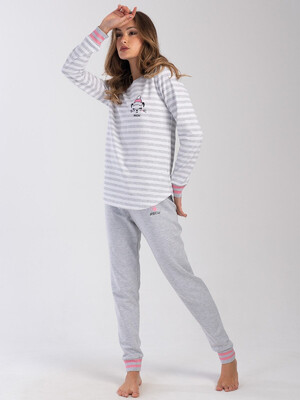 Купить Байковый домашний комплект VIENETTA 4030280000 в Украина в Lingerie.ua - Одяг для дому та відпочинку, Видео