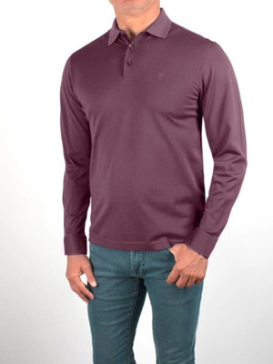 Купить Поло мужское FORMENTI FW-23200 из мерсеризованного хлопка на пуговицах в Украина в Lingerie.ua - Одяг для дому та відпочинку, Фото 2
