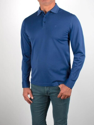 Купить Поло мужское FORMENTI FW-23200 из мерсеризованного хлопка на пуговицах в Украина в Lingerie.ua - Одяг для дому та відпочинку, Фото 4