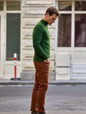 Купить Мужской джемпер FORMENTI FW-23215 шерсть/акрил в Украина в Lingerie.ua - Одяг для дому та відпочинку, Фото 3