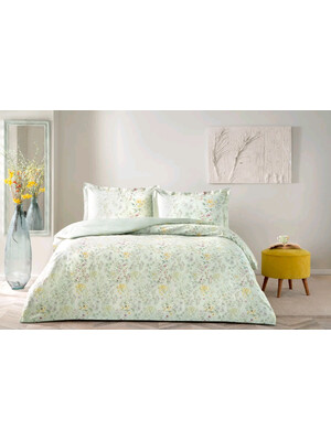 Купить Двуспальный комплект постельного белья TAC Saten Cassie в Украина в Lingerie.ua - Одяг для дому та відпочинку, Фото 2